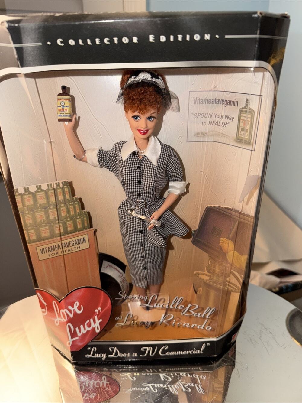 Mattel I Love Lucy Barbie Doll - In Original Box